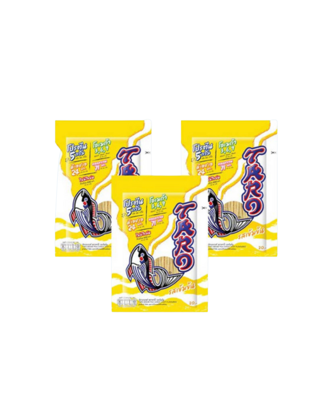 Instant Fish Snack Domestically Produced in Thailand, Original Flavor